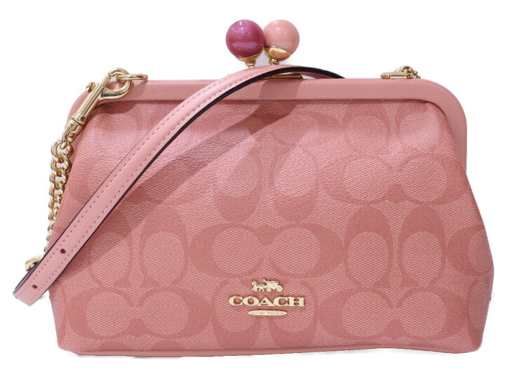 楽天市場】COACH コーチ がま口ショルダーバッグ C1452 ミニバッグ  