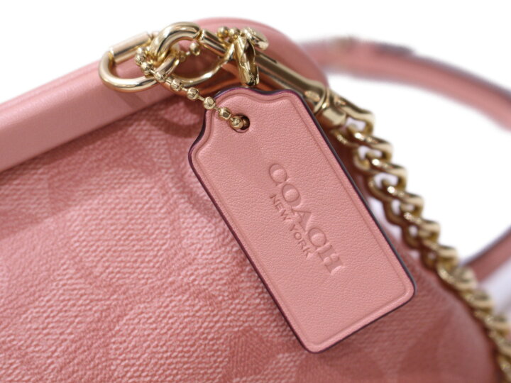 楽天市場】COACH コーチ がま口ショルダーバッグ C1452 ミニバッグ 