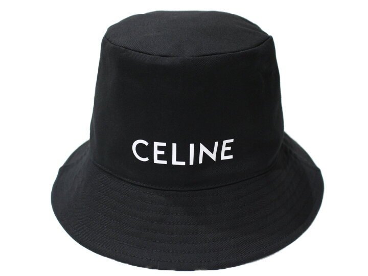 楽天市場】【箱あり】CELINE セリーヌ バケットハット ギャバジン 