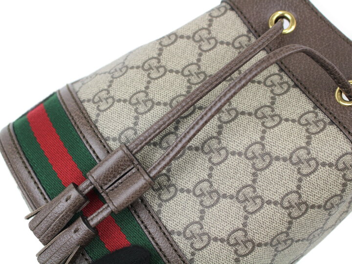 楽天市場】GUCCI グッチ オフィディア GG ミニバケットバッグ 550620 