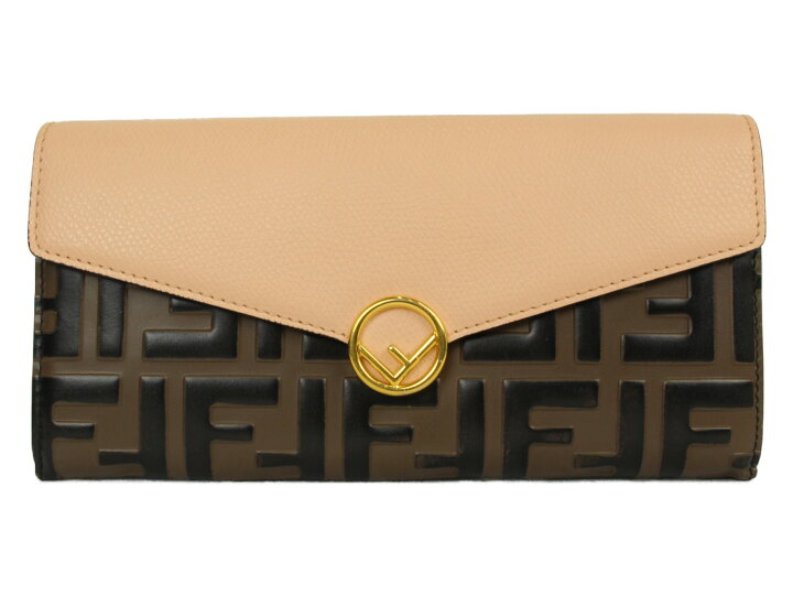 楽天市場】FENDI フェンディ 二つ折り長財布 8M0251-A6CB ズッカ柄  