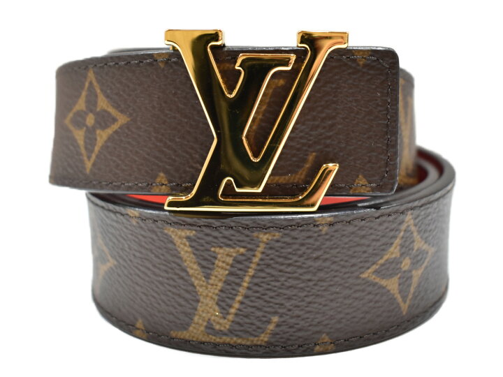 楽天市場】【箱・布袋あり】LOUIS VUITTON サンチュール・LVイニシャル 