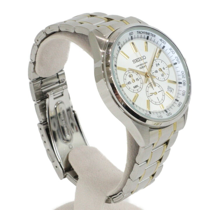 楽天市場】【電池交換済み】SEIKO セイコー 6T63-00B0 クロノグラフ 
