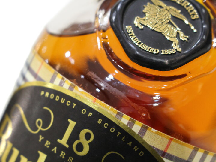 楽天市場】【未開封】Burberrys バーバリー 18年 YEARS OLD 18 BLENDED 