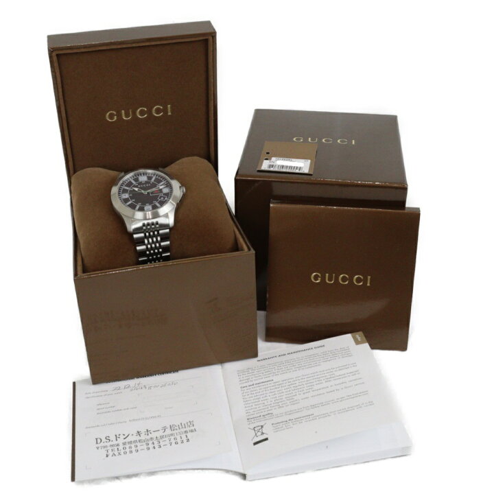 楽天市場】【販売証明書有】GUCCI グッチ Gタイムレス YA126201 