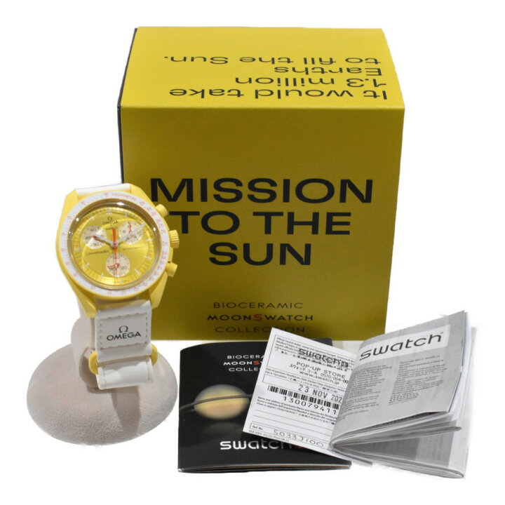 楽天市場】【箱・保証書あり】 OMEGA×Swatchオメガスウォッチ ムーン 