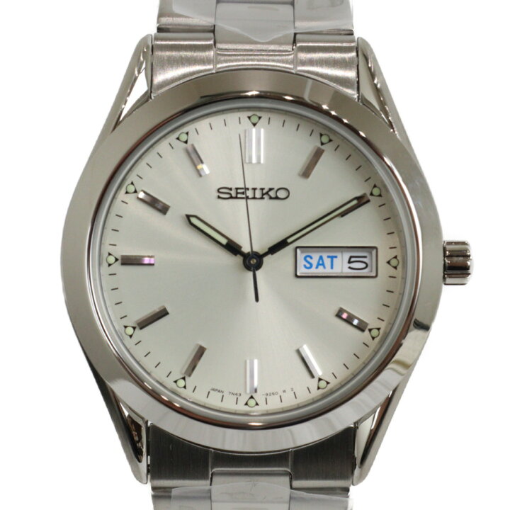 楽天市場】SEIKO セイコー スピリット SCDC083 クオーツ デイデイト SS