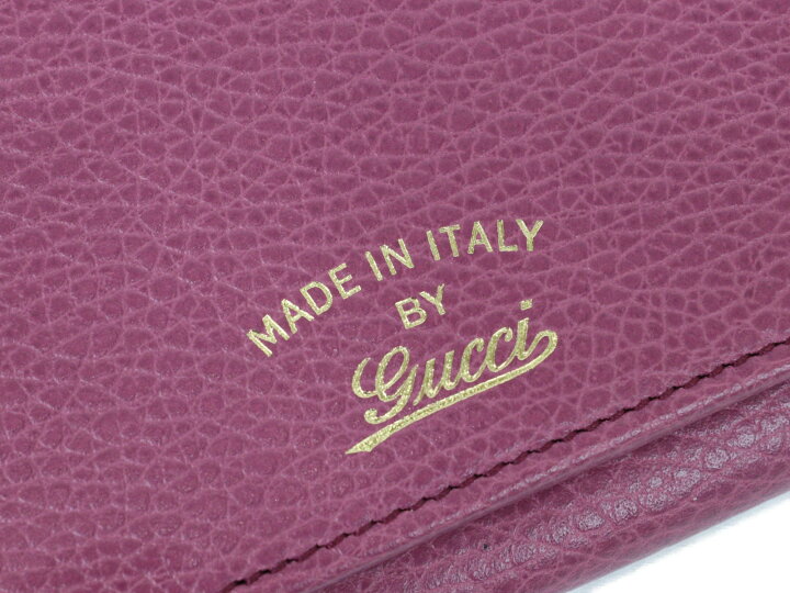 楽天市場】【箱あり】GUCCI グッチ スウィングロングウォレット 354498 