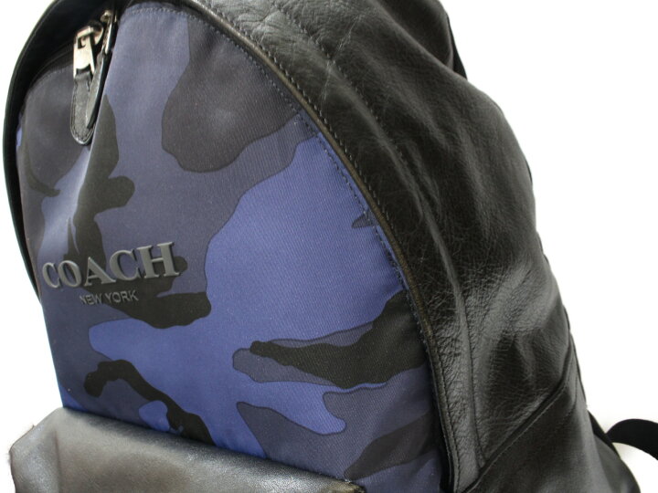 楽天市場】COACH コーチ バックパック カモフラージュ柄 F71755 