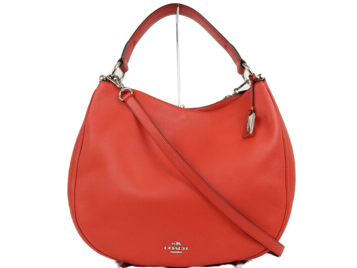 楽天市場】COACH コーチ 2WAYショルダーバッグ 36026 レザー オレンジ 