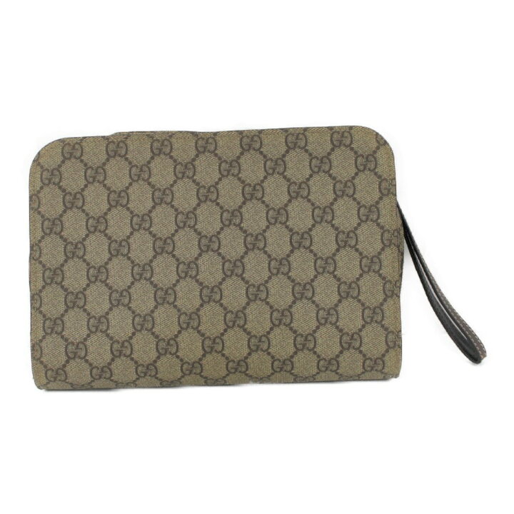 楽天市場】GUCCI グッチ GGスプリーム セカンドバッグ 201755 ベージュ 