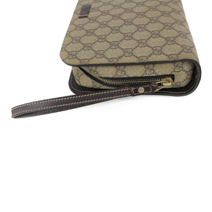 楽天市場】GUCCI グッチ GGスプリーム セカンドバッグ 201755 ベージュ 