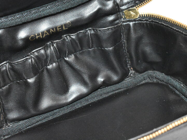 楽天市場】【おしゃれ☆中古品】CHANELビコローレ ブラック レザー  