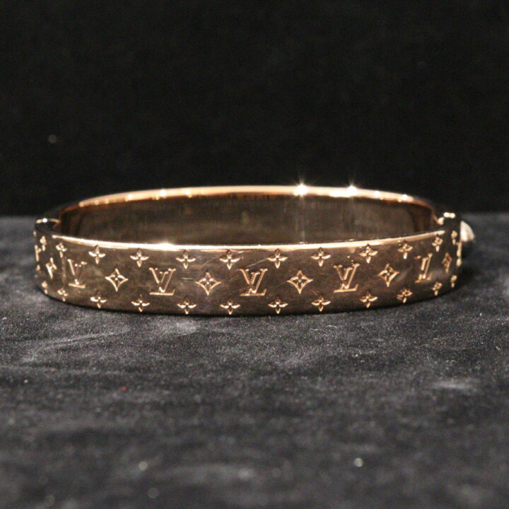 楽天市場】LOUIS VUITTON ルイ・ヴィトン カフ・ナノグラム M00253 