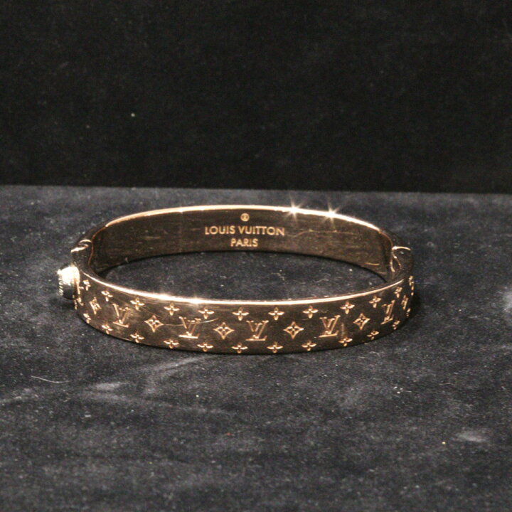 楽天市場】LOUIS VUITTON ルイ・ヴィトン カフ・ナノグラム M00253 