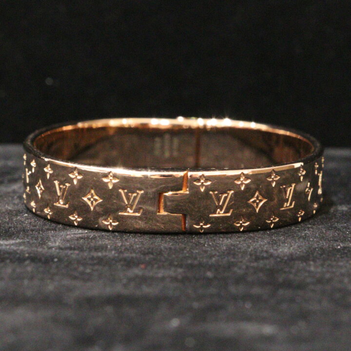 楽天市場】LOUIS VUITTON ルイ・ヴィトン カフ・ナノグラム M00253  