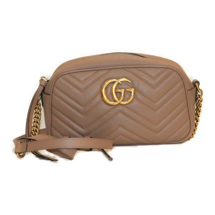 楽天市場】GUCCI グッチ GGマーモント キルティング ショルダーバッグ  