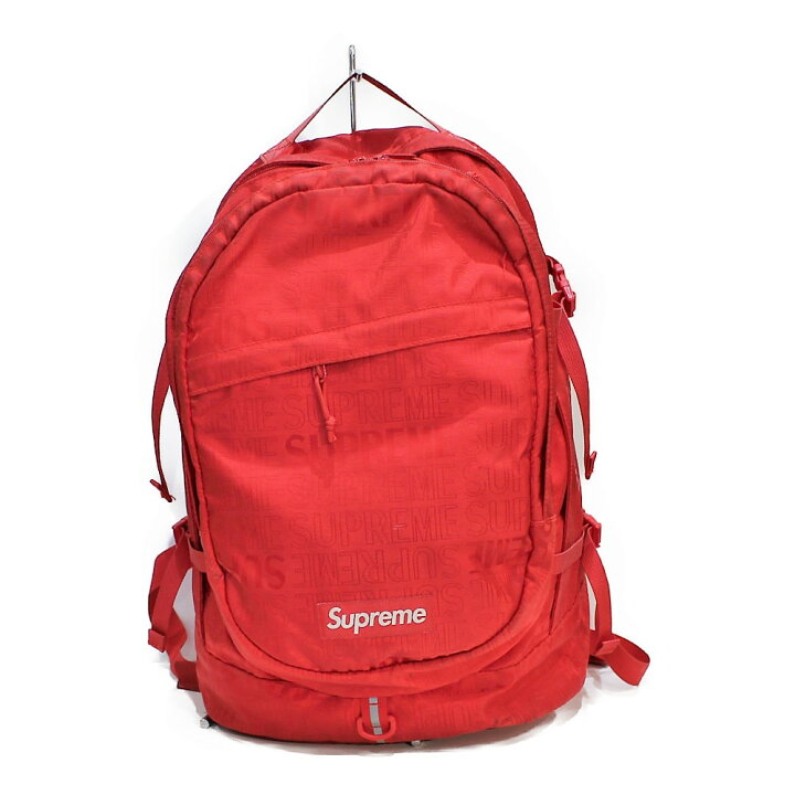 楽天市場】Supreme シュプリーム バックパック レッド ナイロン メンズ  