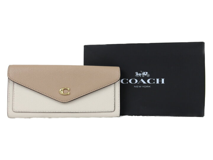 楽天市場】【箱あり】COACH コーチ ウィン ソフト ウォレット カラー 