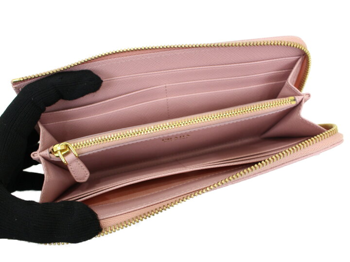楽天市場】【箱・ギャラあり】PRADA プラダ L字ファスナー長財布 
