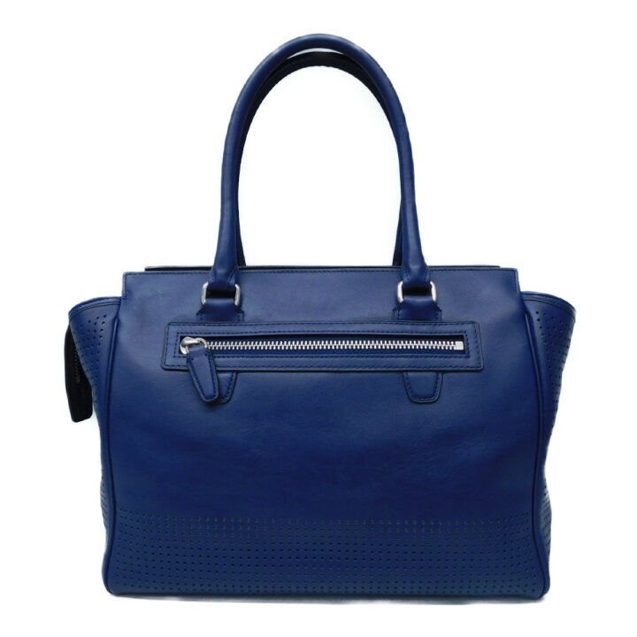 楽天市場】COACH コーチ ハンドバッグ ネイビー系 青 イエロー系 