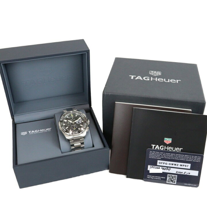 楽天市場】【ギャラ有】TAG Heuer タグホイヤー アクアレーサー クロノ  