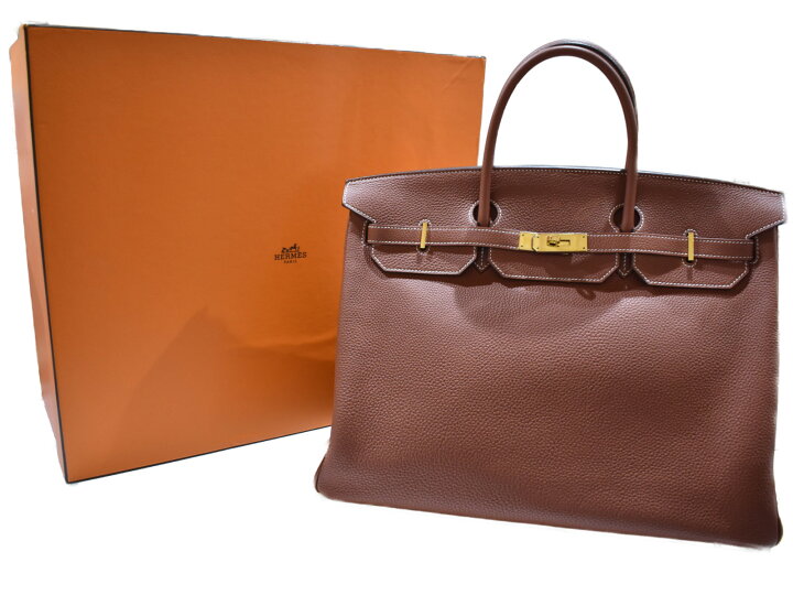 楽天市場】【箱あり】HERMES バーキン40 レザー ブラウン系 D刻印 2019 