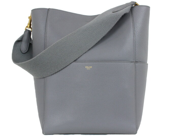 楽天市場】CELINE セリーヌ サングル バケット ショルダーバッグ  