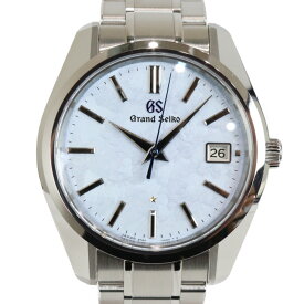 【44GS 55周年記念限定モデル】Grand Seiko　グランドセイコー　ヘリテージコレクション　SBGP017　雲海モデル　クオーツ　デイト　SS ライトブルー　メンズ　腕時計【中古】松前R56号店