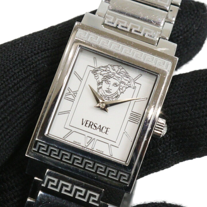 美品】 VERSACE ZLQ99 ヴェルサーチ メデューサ デイト（楽天市場 