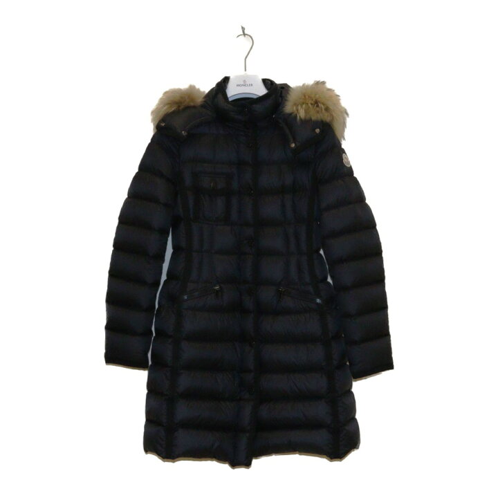 楽天市場】MONCLER モンクレール エルミファーフードロングコート 