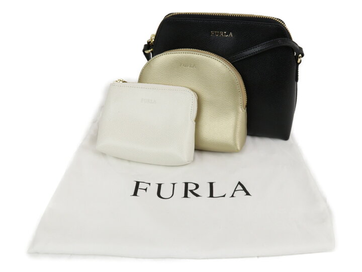 楽天市場】【布袋あり】FURLA フルラ ポーチ・小物入れ付き3点セット 