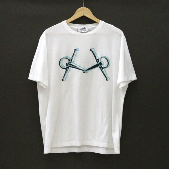 楽天市場】HERMES エルメス ホースビットTシャツ ホワイト 白 