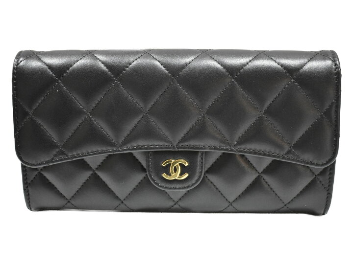 楽天市場】【箱・布袋あり】CHANEL シャネルクラシックロングフラップ  