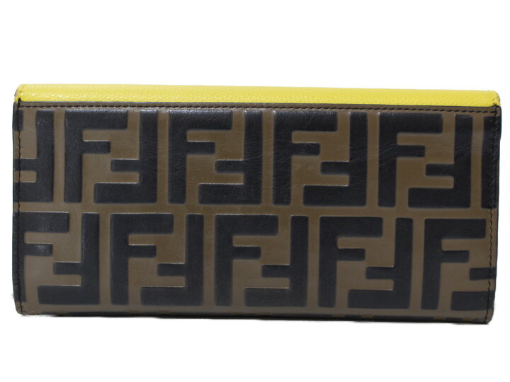 楽天市場】【箱・布袋あり】FENDI フェンディ コンチネンタル財布 