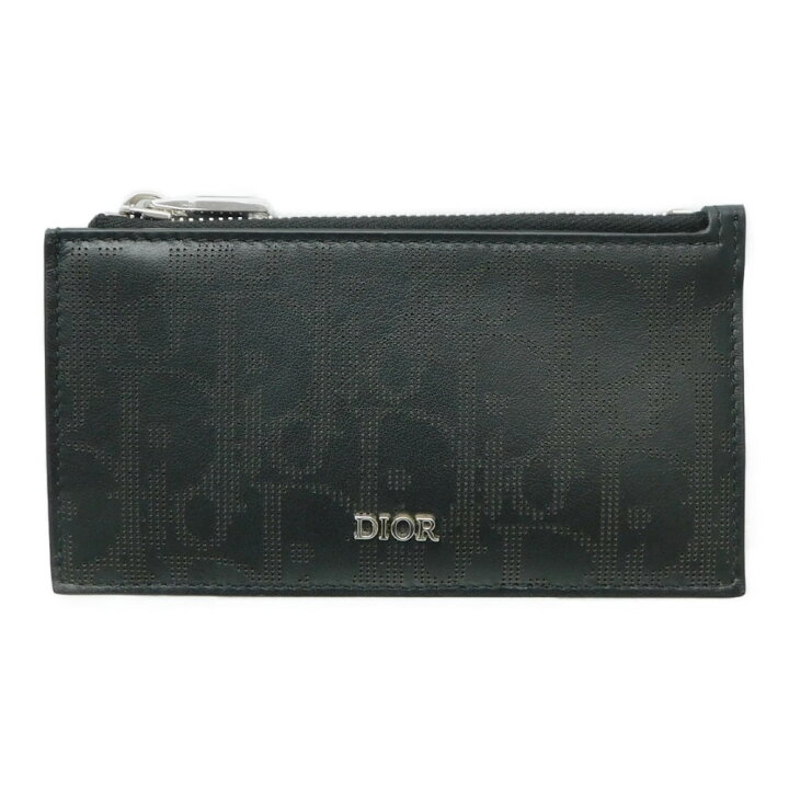 DIOR フラグメントケースオブリーク黒 - コインケース・小銭入れ