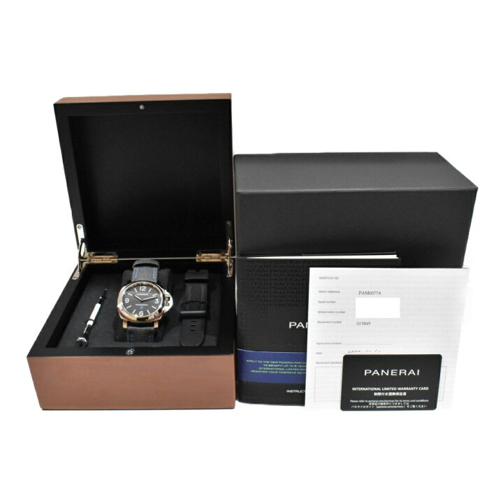 楽天市場】【箱・ギャラ・替えベルトあり】 OFFICINE PANERAI 