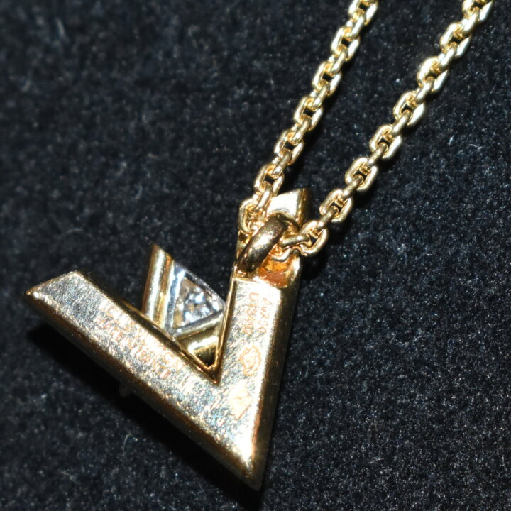 楽天市場】LOUIS VUITTON パンダンティフLVヴォルトワンPM Q93805 K18 