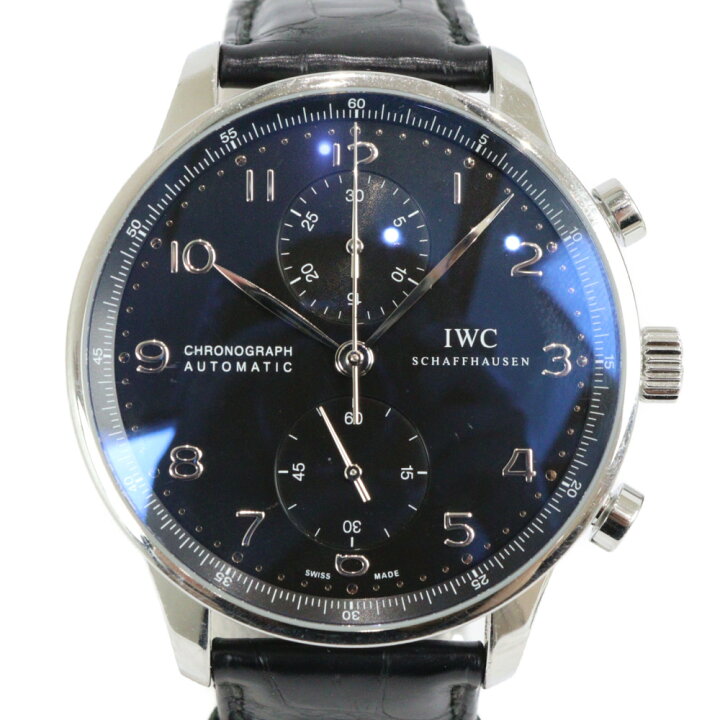楽天市場】IWC アイダブリューシー ポルトギーゼ クロノグラフ 
