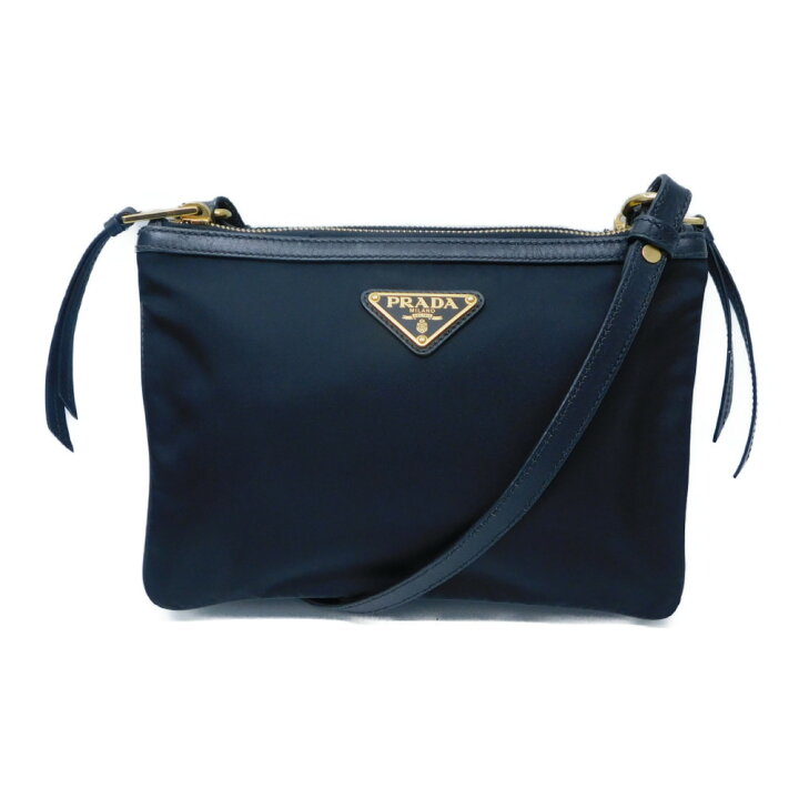 楽天市場】PRADA プラダ ミニショルダーバッグ 1BH046 ブラック  