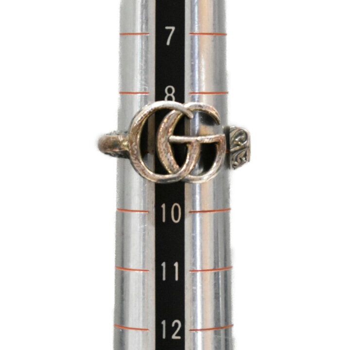 楽天市場】【箱・布袋あり】GUCCI ダブルGキーリング 627760 Ag925 