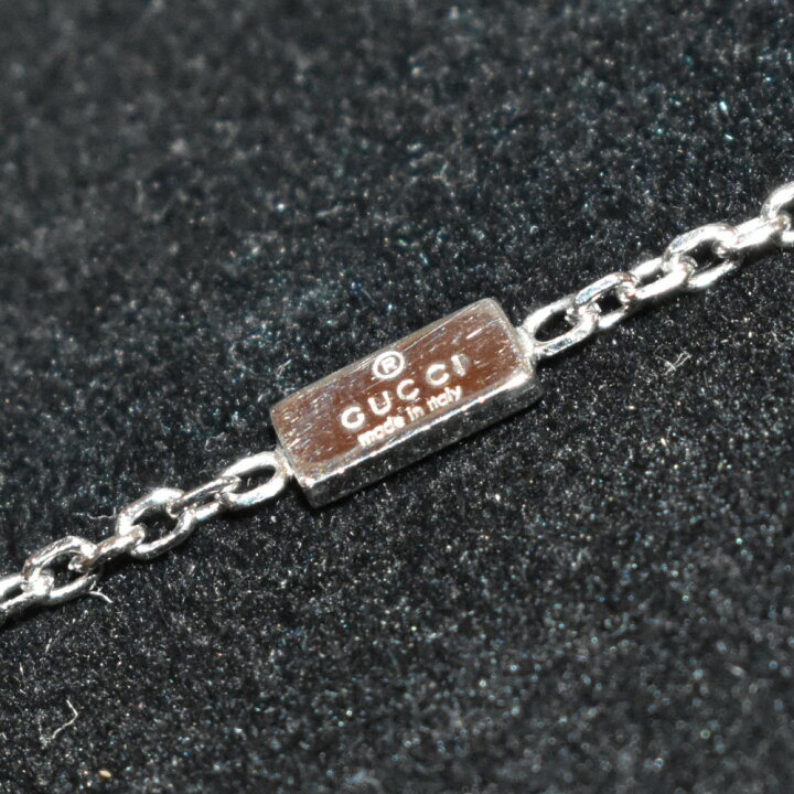 楽天市場】【箱あり】GUCCI セパレートクロスネックレス K18 750 WG 