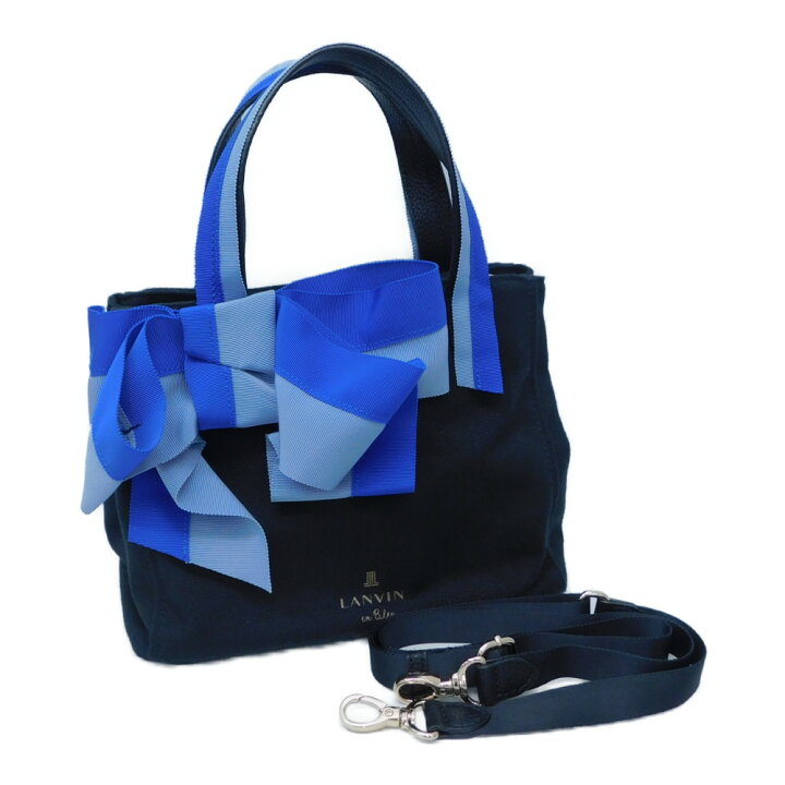 楽天市場】LANVIN en Bleu ランバン オン ブルー マリオン 2WAYトート  