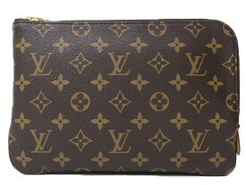 LOUIS VUITTON　ルイヴィトン　エテュイ・ヴォワヤージュPM　M44500　ポーチ　小物入れ　モノグラム　ブラウン系　メンズ　レディース　ユニセックス　ギフト　プレゼント包装可【中古】松前R56号店