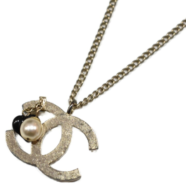 楽天市場】【箱あり】CHANEL ハートチャーム×コスチュームパール  