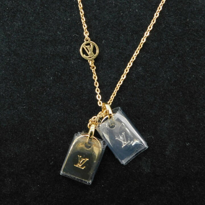 楽天市場】LOUIS VUITTON ルイヴィトン ネックレス・ナノグラム M63141 