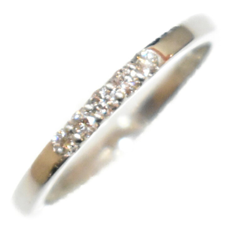 楽天市場】Pt900 ダイヤ5Pリング プラチナ ダイヤモンド 0.10ct 約2.0g 