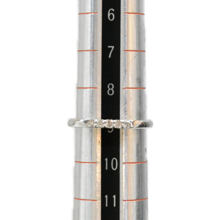 楽天市場】Pt900 ダイヤ5Pリング プラチナ ダイヤモンド 0.10ct 約2.0g 