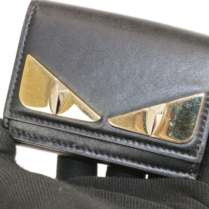 楽天市場】FENDI フェンディ バグズ 三つ折り財布 8M0395 3IF F0KUR 