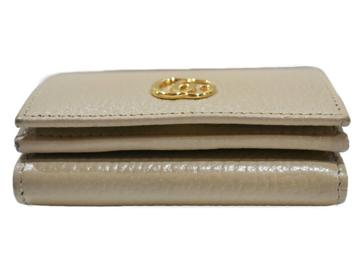 楽天市場】【中古品】GUCCIダブルGウォレット 735212 ベージュ  
